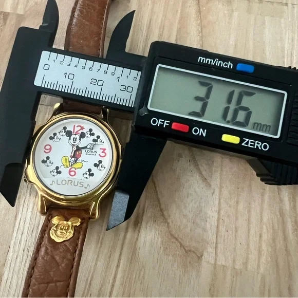 Vintage Lorus DISNEY Mickey Mouse musical watch NEW BATTERY